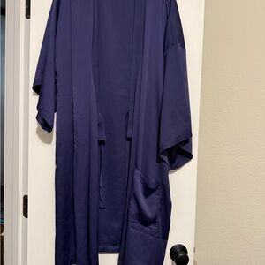 Luxurious Midnight Blue Women's Robe